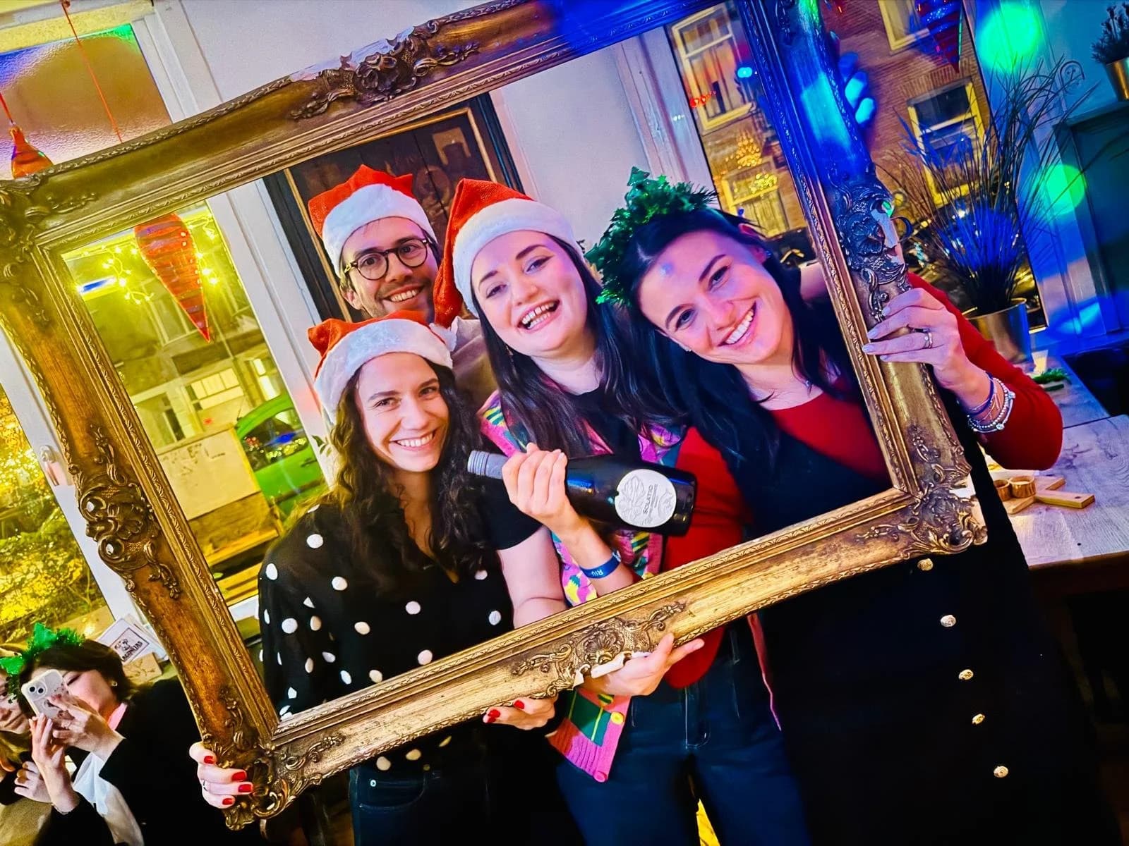 Kerstborrel bij Lust